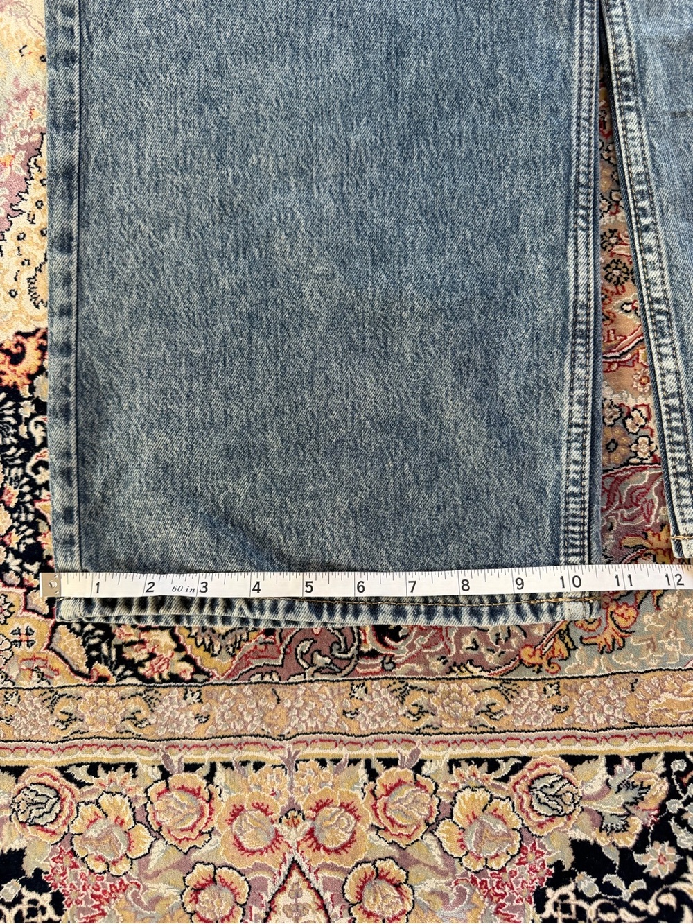 NWT Rag & Bone Lori Wide Leg Jeans Easton 100% Cotton Size 30 - Picture 14 of 15